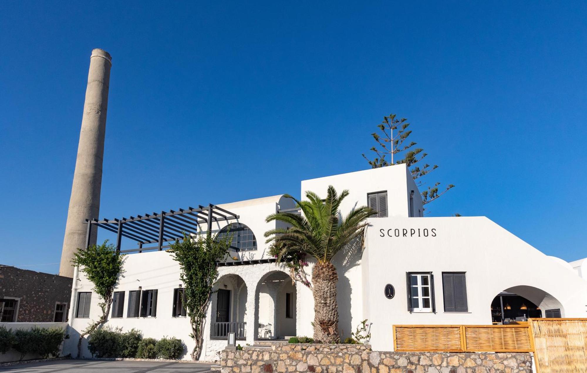 Scorpios Beach Monólithos Eksteriør billede
